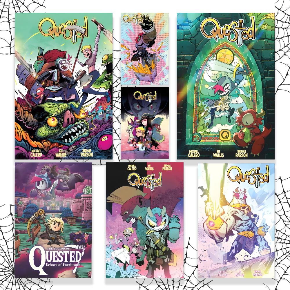 Office Quest - Poster Grafico da Parete Brand Quested,