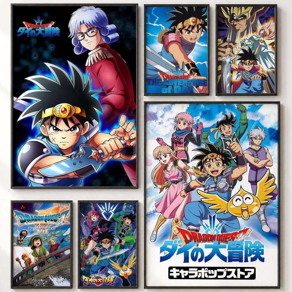 Office Quest - Poster di Dragon Quest RPG, versione
