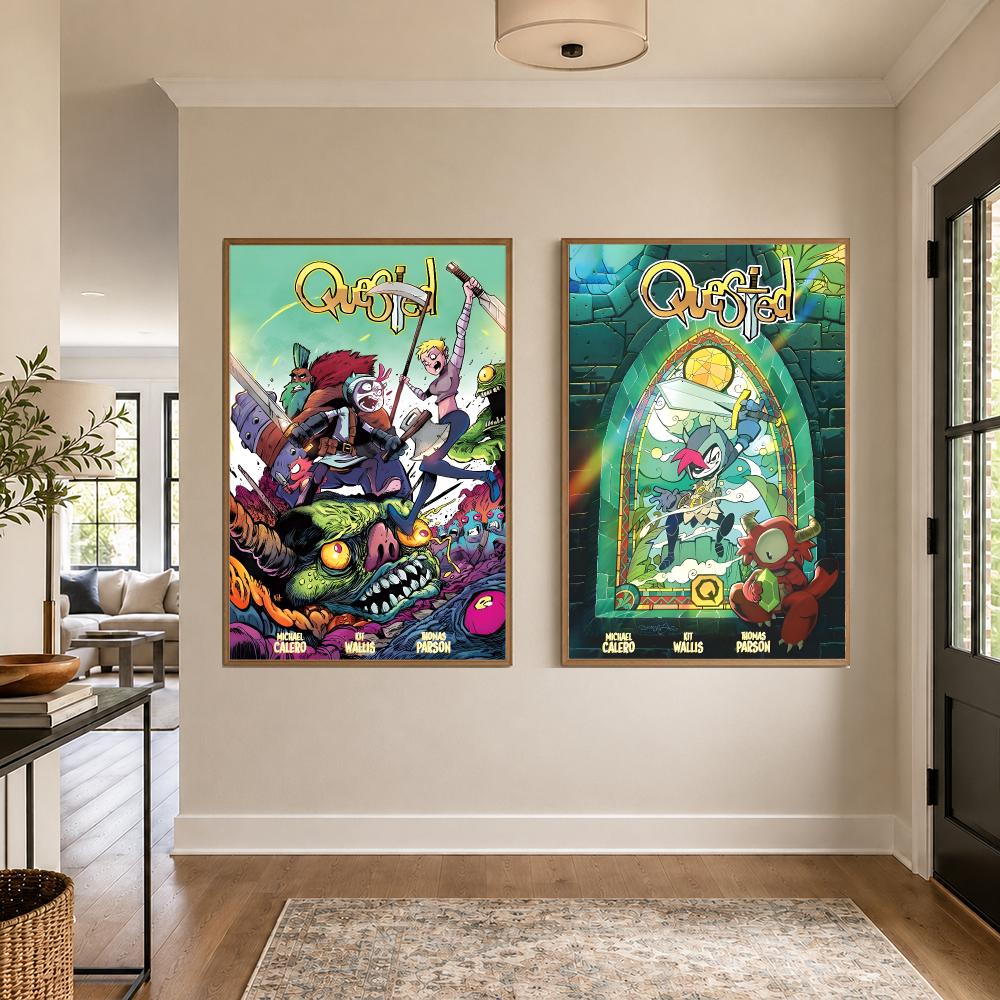 Poster Grafico da Parete Brand - Office Quest recensione e prezzo