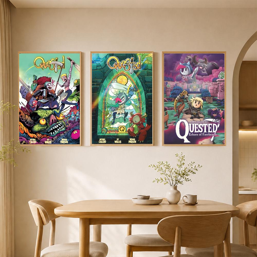 Poster Grafico da Parete Brand - Office Quest recensione e prezzo