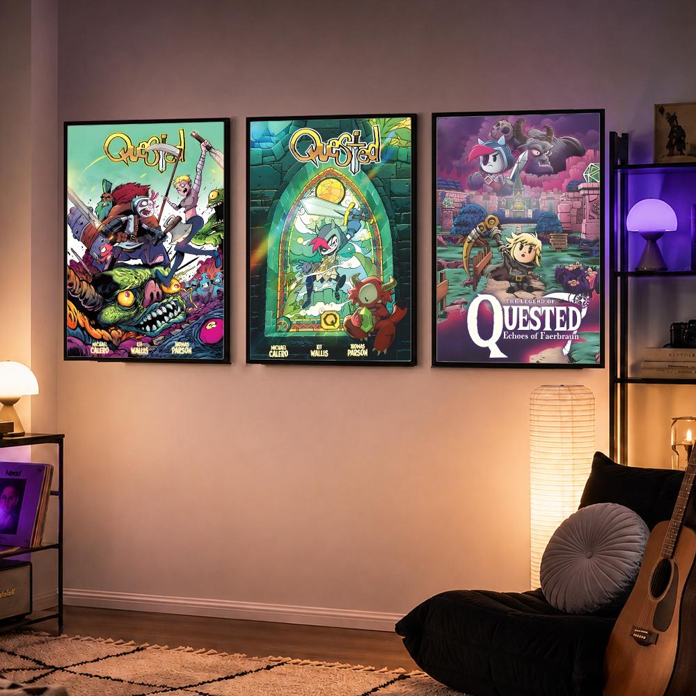 Poster Grafico da Parete Brand - Office Quest recensione e prezzo
