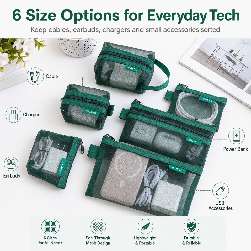 Set di 6 Organizer in Rete, Bo - Office Tech Backpack recensione e prezzo