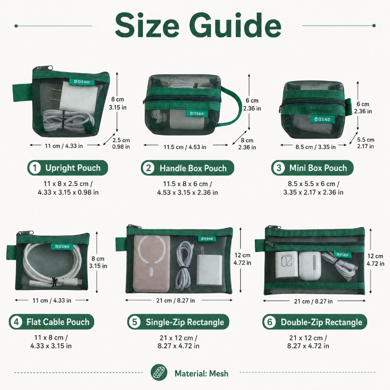 Set di 6 Organizer in Rete, Bo - Office Tech Backpack recensione e prezzo