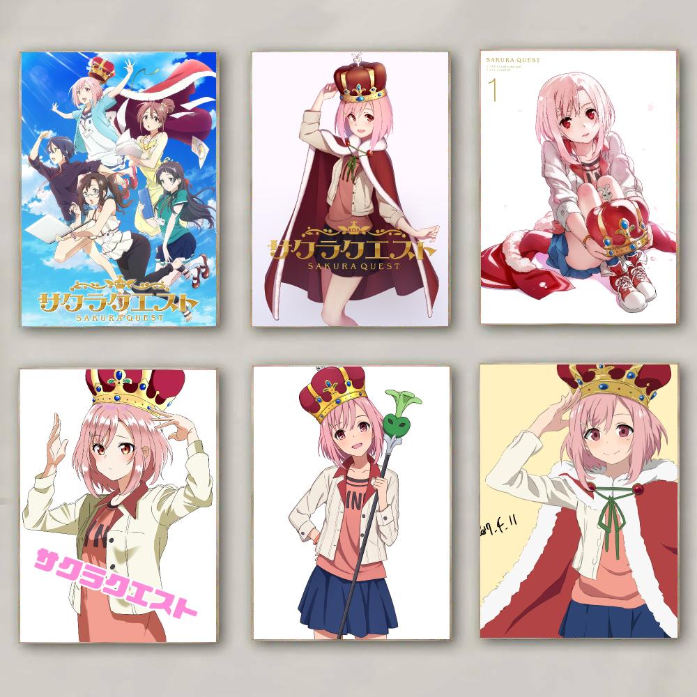 Poster anime S-Sakura Quest-T, - Office Quest recensione e prezzo