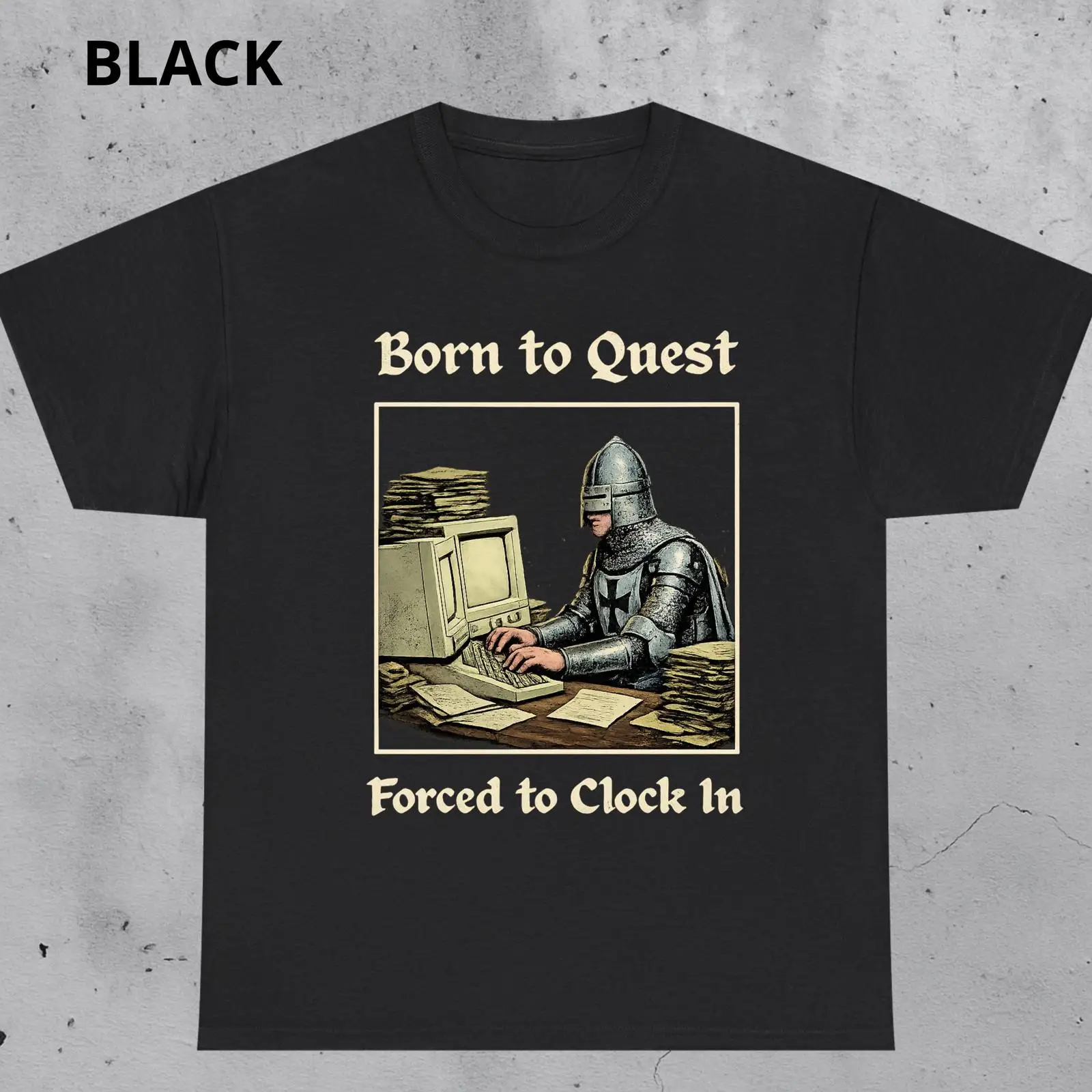 Maglietta Born to Quest Forced - Office Quest recensione e prezzo